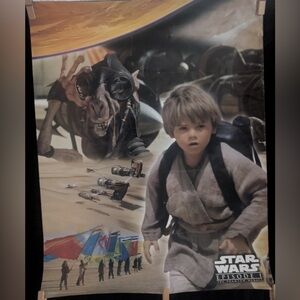 promotional poster for the film Star Wars: Episode I – The Phantom Menace